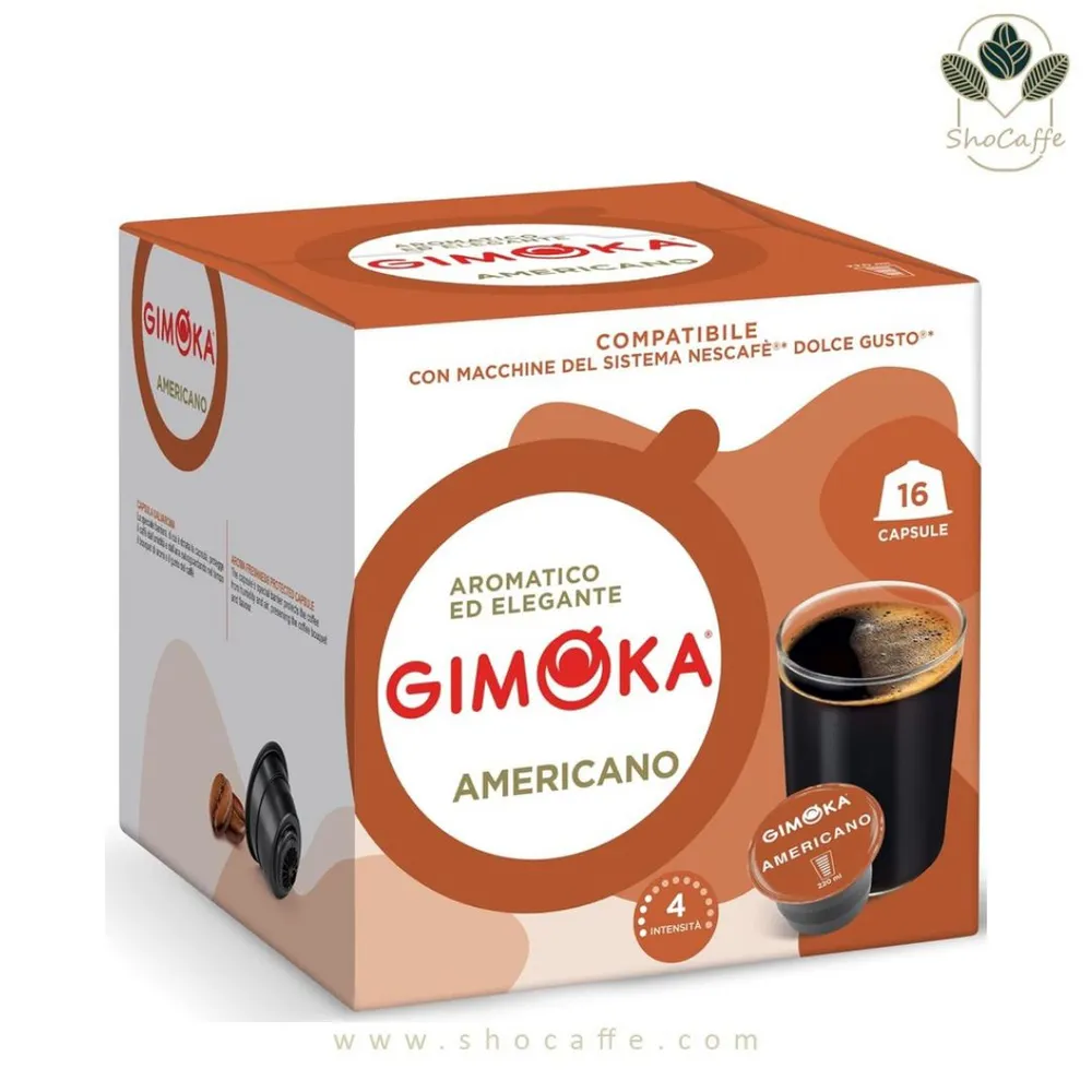 کپسول قهوه دولچه گوستو جیموکا مدل آمریکانو Gimoka Americano